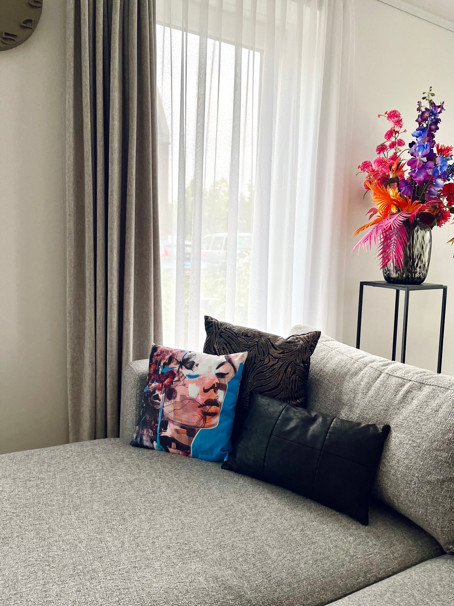 Luxurious Velvet Cushion 'Start of Life'