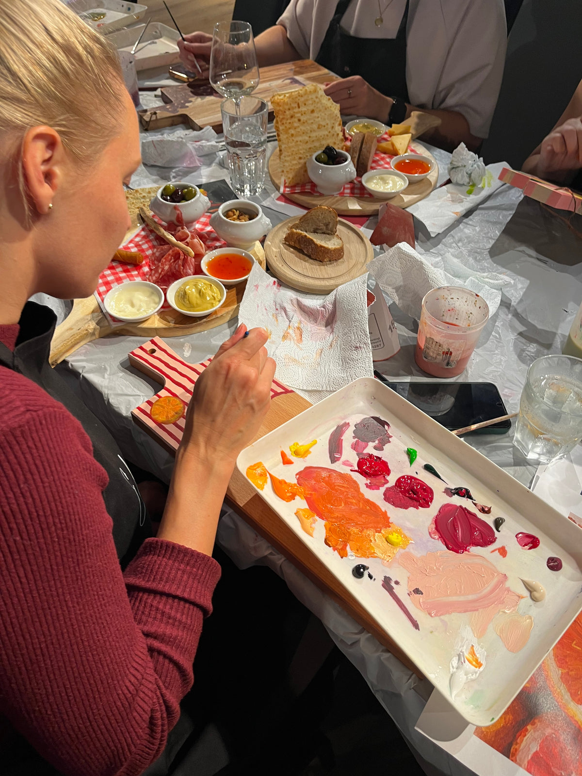 Paint & Sip | Borrelplanken schilderen | 29 januari