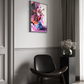 Canvas print 'Neon Night'