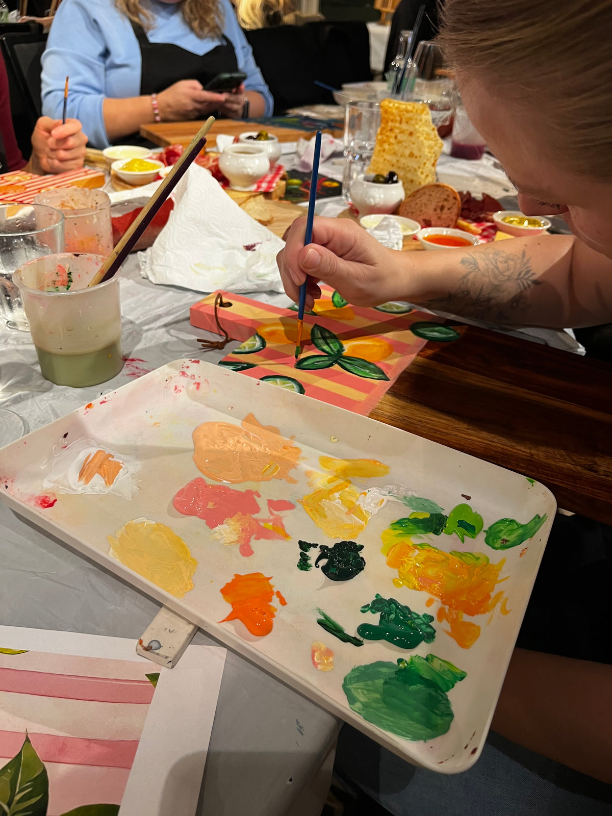 Paint & Sip | Borrelplanken schilderen | 29 januari