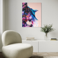 Canvas print 'She Flew Anyway'