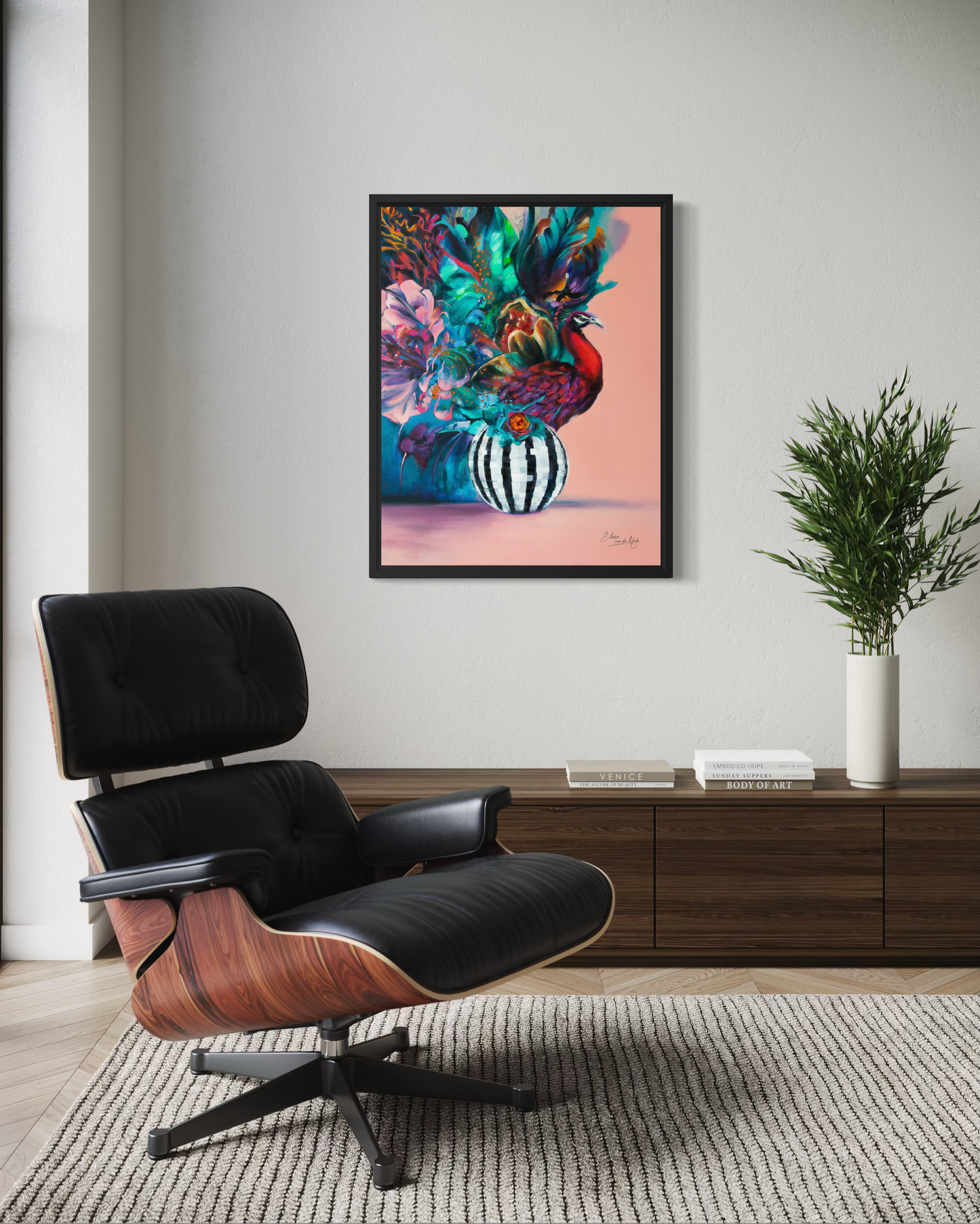 Canvas print 'Where Opposites Bloom'