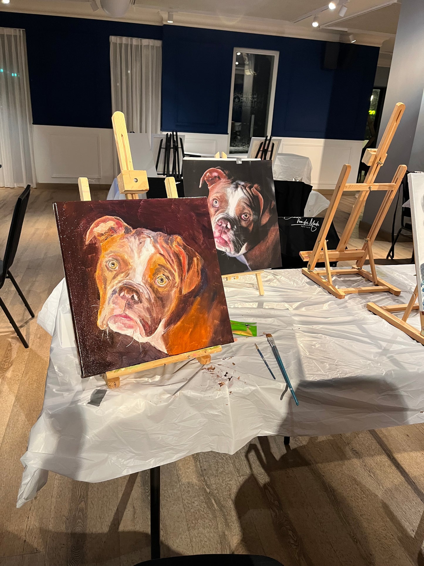 Workshop dierenportretten schilderen 25 maart