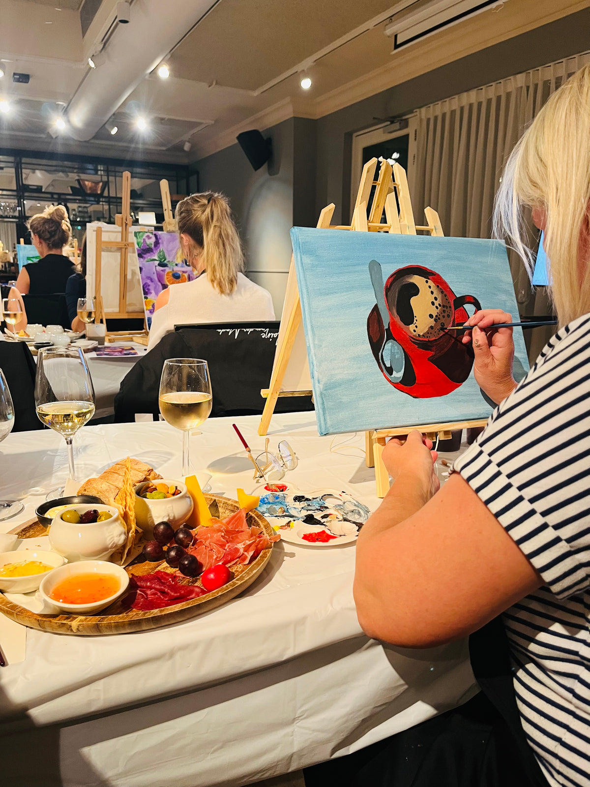 Paint & Sip | Borrelplanken schilderen | 29 januari