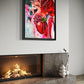 Canvas print 'The Royal Rouge'