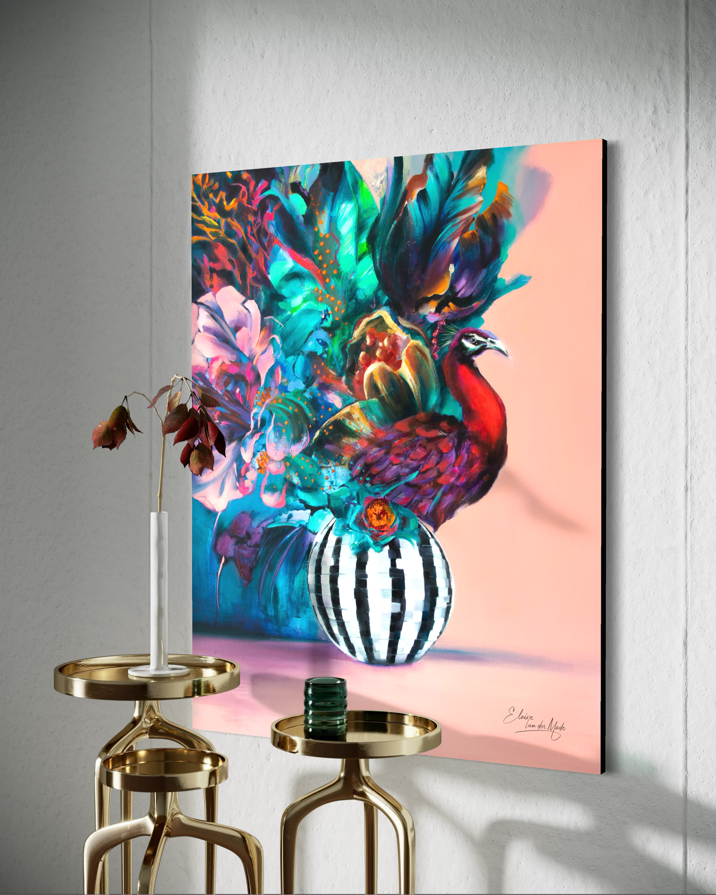Canvas print 'Where Opposites Bloom'