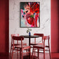 Canvas print 'The Royal Rouge'