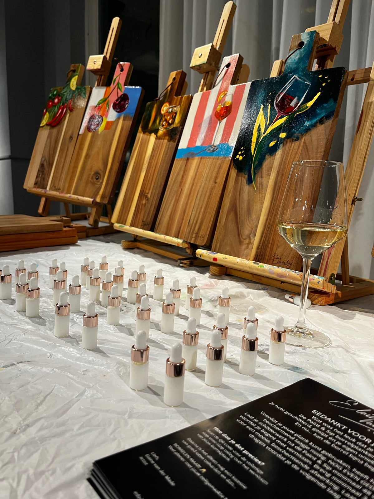 Paint & Sip | Borrelplanken schilderen | 29 januari