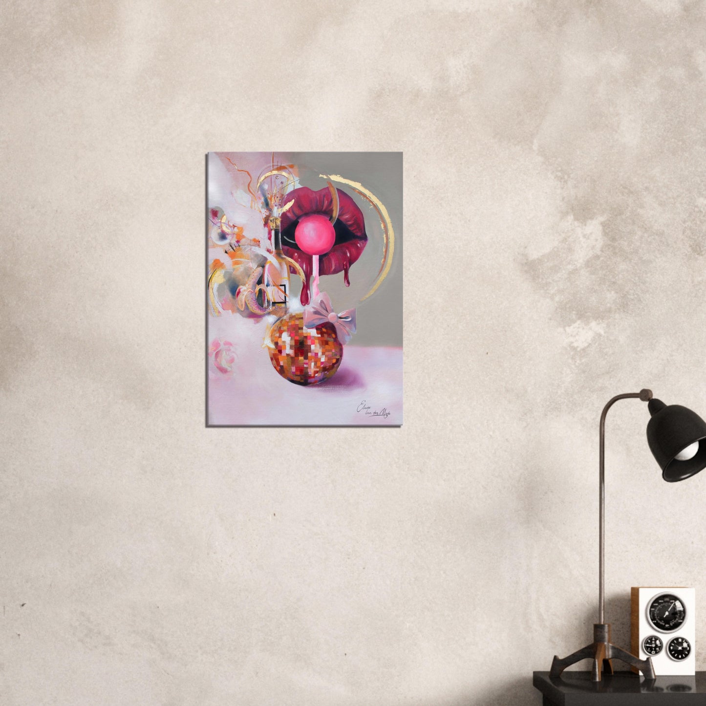 Canvas print 'Poppin' Bananas'