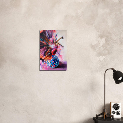 Canvas print 'Neon Night'