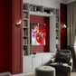 Canvas print 'The Royal Rouge'