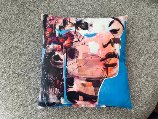 Luxurious Velvet Cushion 'Start of Life'