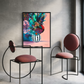 Canvas print 'Where Opposites Bloom'