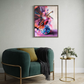 Canvas print 'Neon Night'