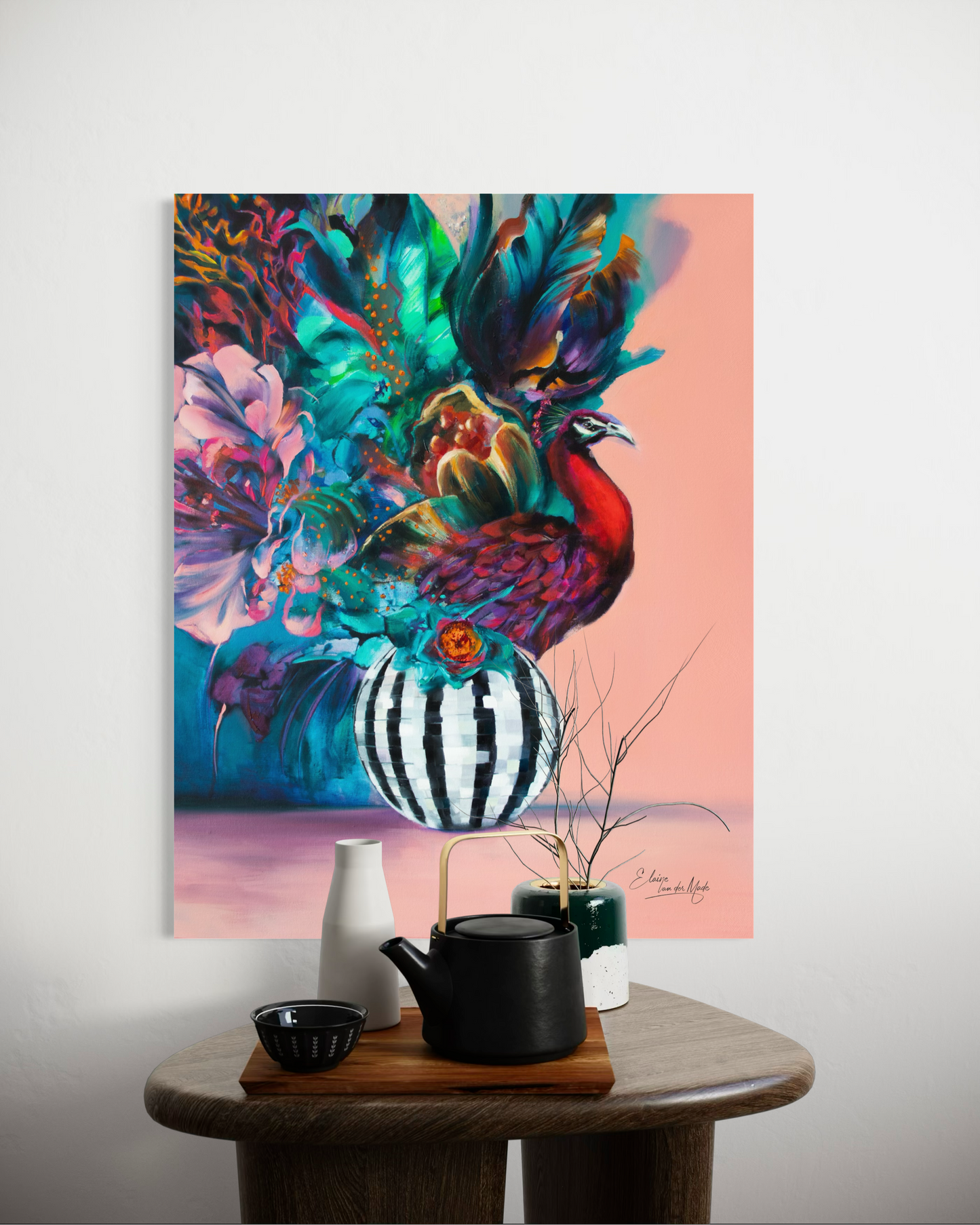 Canvas print 'Where Opposites Bloom'