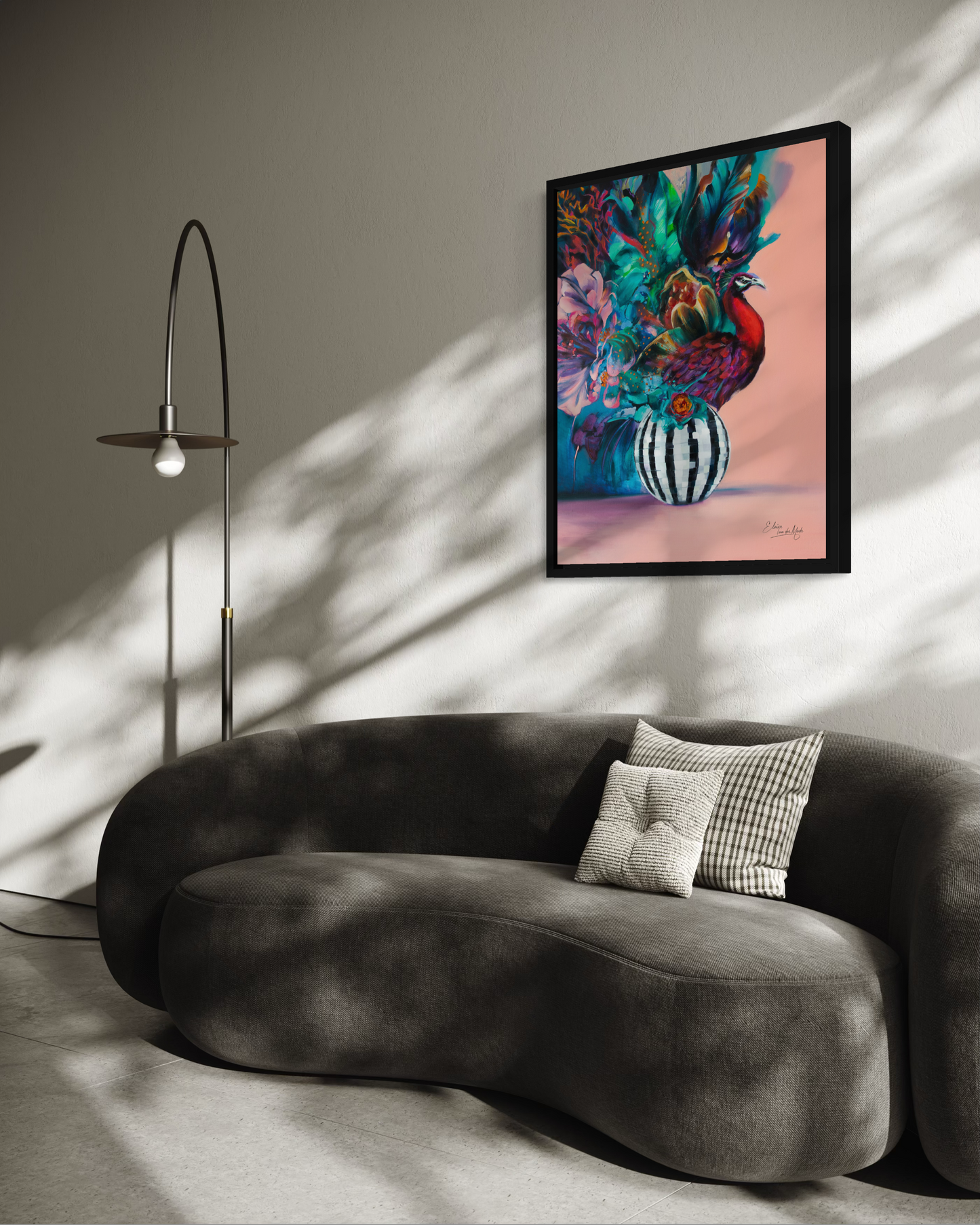 Canvas print 'Where Opposites Bloom'