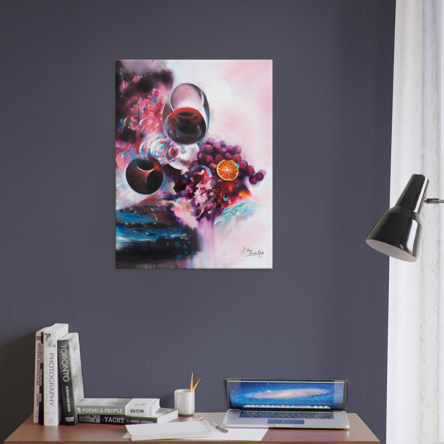 Canvas print 'The Art Of Wine'