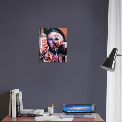 Canvas print 'One With Feathers'