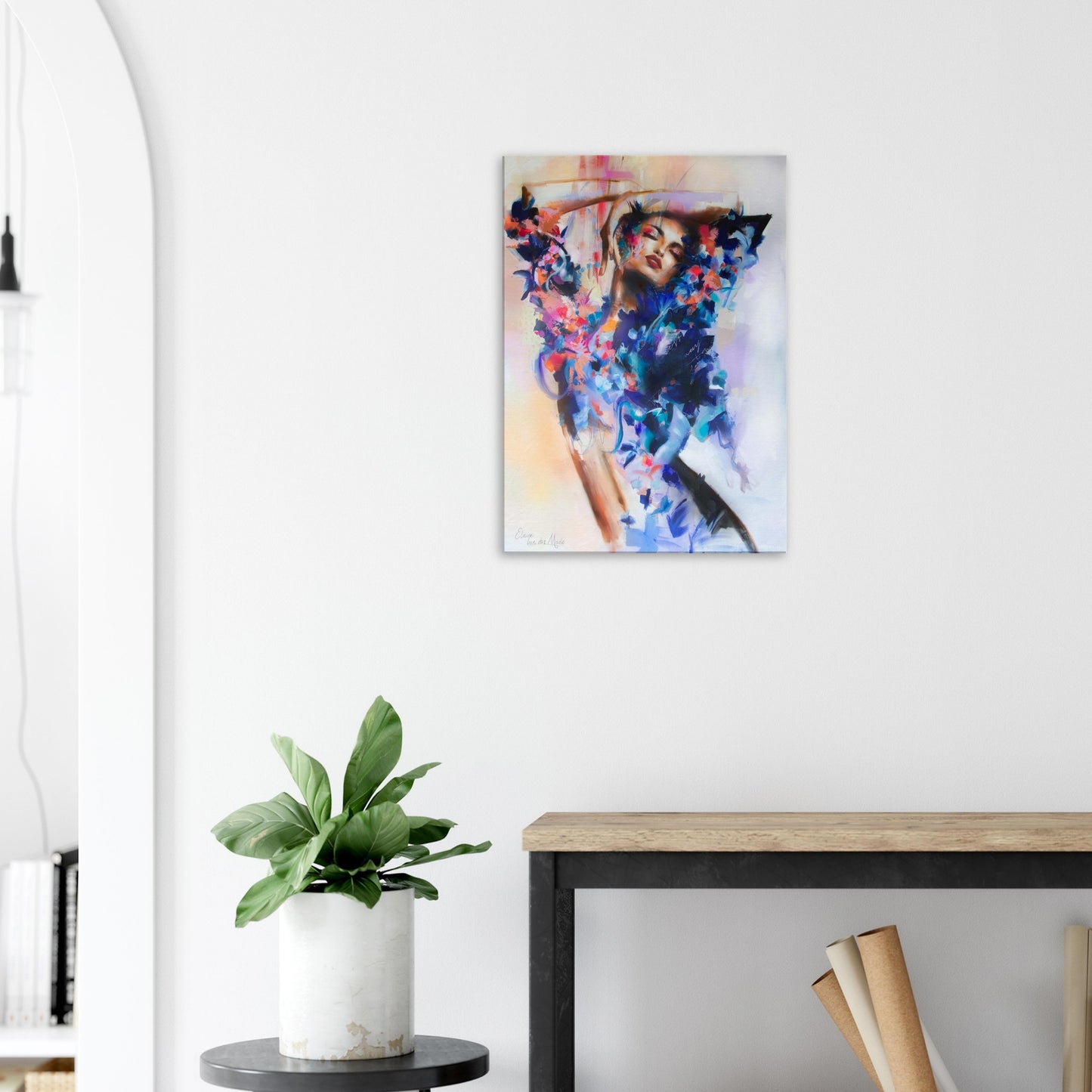 Canvas print 'Garden Of Wings'